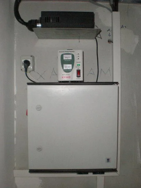 Panel de control del hammam